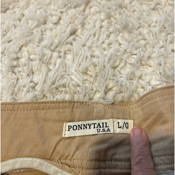 Ponnytail U.S.A. Shorts 3 button EUC size Large make offer - Picture 2 of 6